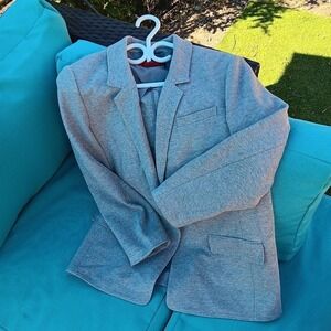 Hugo Boss Grey Blazer Women’s Size 10 Tailored Structured Jacket